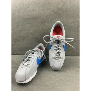 Nike Cortez Size 6Y Grey & Blue Shoe Sneaker 904764 003 In Great Shape
